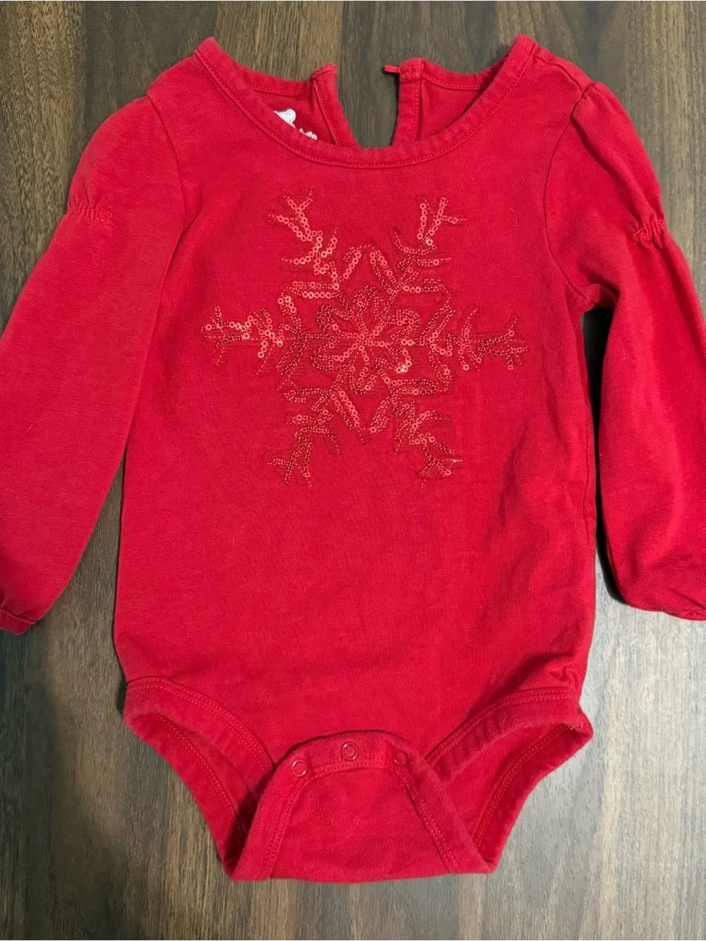 ✨3/$6✨ Baby girl Christmas onesie